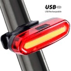 Велосипедный задний габаритный фонарь USB 120 Lum